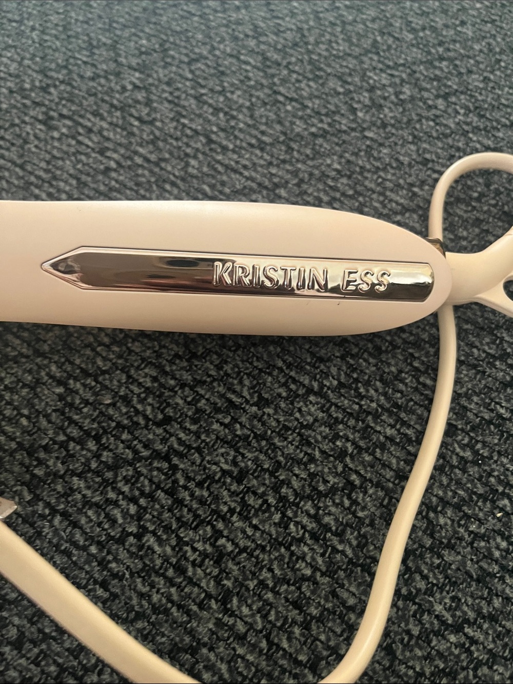 Kristin Ess Pink Ceramic Hair Straightener - Compact Electric Styling Iron - Picture 6 of 6